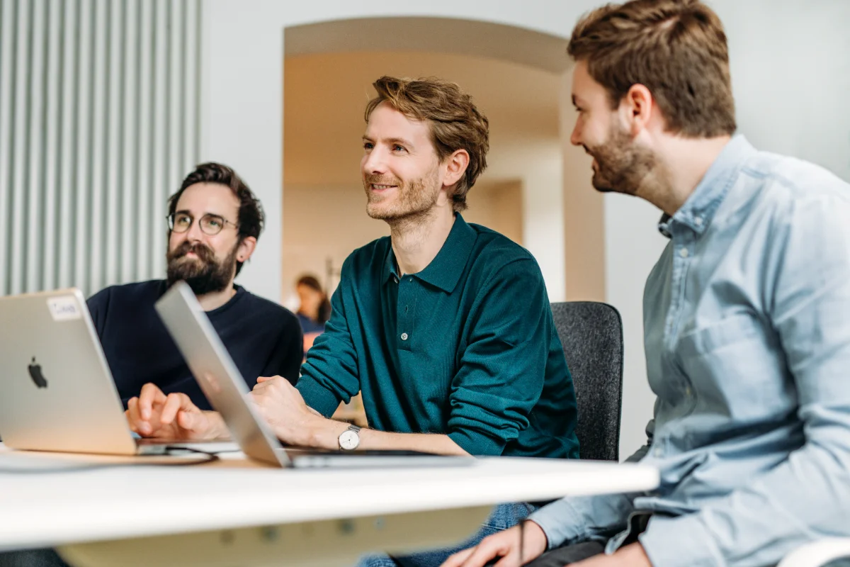 Image of the Coup team in office